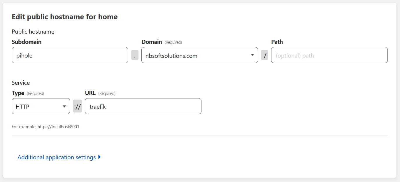 Adding a route in Cloudflare to expose a site to the internet