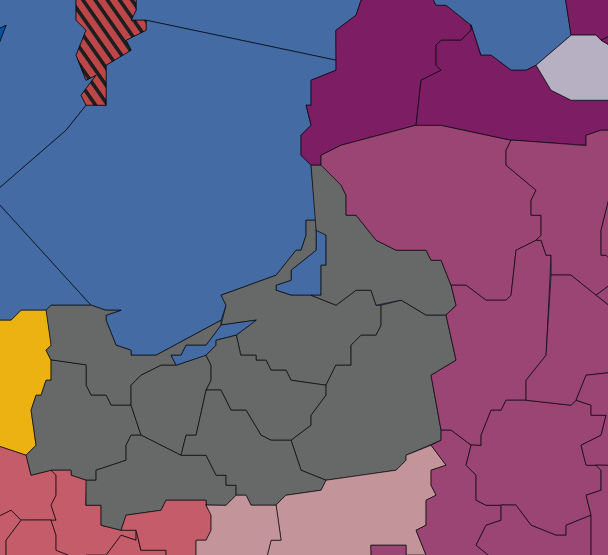 Skanderbeg render of the EU4 map with vector graphics